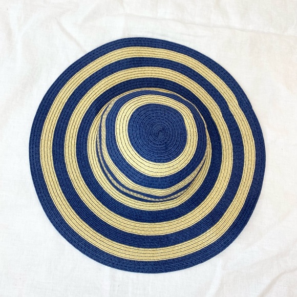 Infant Striped Floppy Sun Hat - Picture 6 of 11